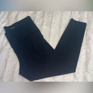 LOFT Classic Black Leggings